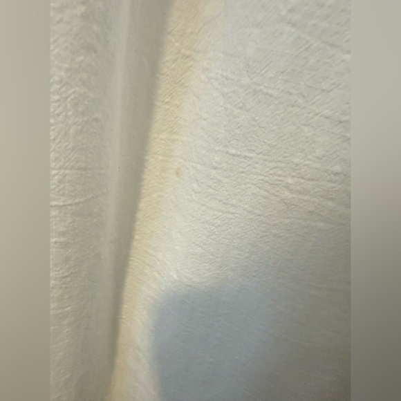 Bohme Chic White Maxi Dress with Pockets Beach Vacation Size M - Picture 4 of 9